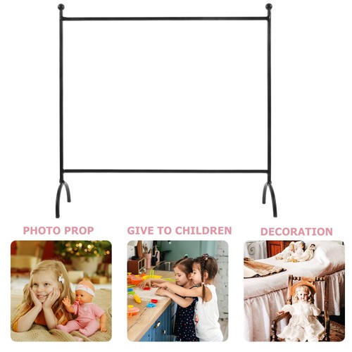 Coat Rack Child Minature Clothes Metal Toy Hanger Clothing Display - Picture 3 of 12