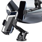 Support Téléphone Voiture Rotation 360 Degrés Navigation Angle de Vision Rég