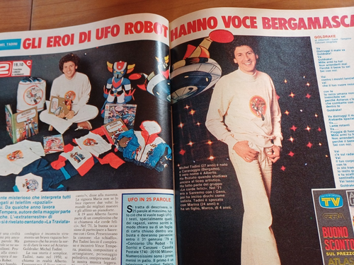 TV SORRISI E CANZONI 1 1979-Raffaella Carrà-Superman-Travolta-Ufo Robot-Mondaini - Foto 8 di 8