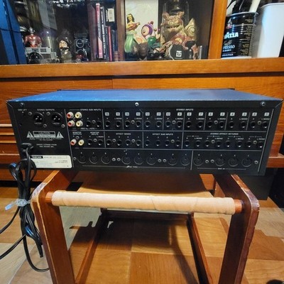 TASCAM MM-200 8 Channel Analog Mixer Rack Mount Tested Working