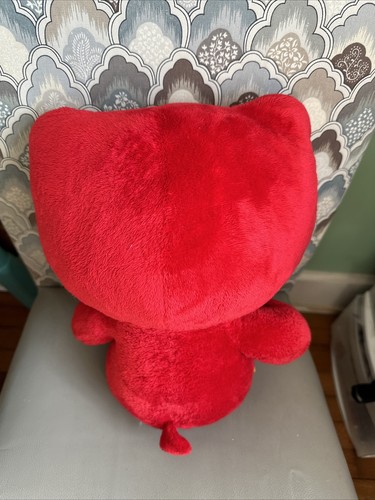 Hello Kitty Plush Build-A-Bear Sanrio Red Gingham Heart Limited Edition NO BOW - Picture 2 of 11