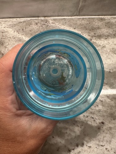 Disney Aladdin Vintage 90’s Plastic Glitter Shaker Cup Double Walled SELANDIA - Picture 6 of 7