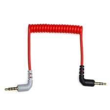 3.5mm TRS to TRRS SC7 Patch Cable for Rode VideoMic VideoMicro Go BOYA Mic,...
