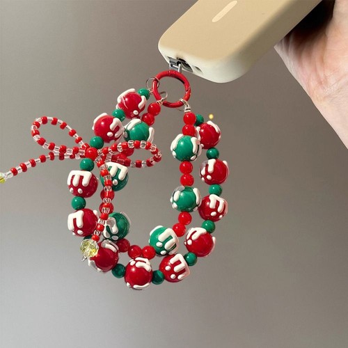 DIY Mobile Phone Chain Hand-painted Bead Headphone Bag Accessory Mobile Phone - Photo 12 sur 18