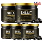 5 Pack Organic Himalayan Shilajit, Soft Resin, Extremely Potent, Fulvic Acid,