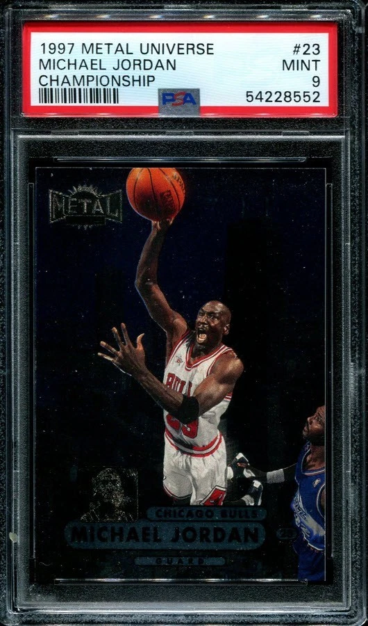 1997-98 Metal Universe Championship Preview - Michael Jordan #23