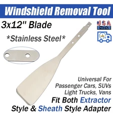 Windshield Removal Tool / Express Auto Glass Cut Out Blade Removal Tool 3" X 12"