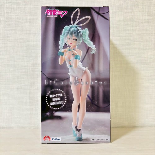 Hatsune Miku BiCute Bunnies Figure Rurudo WHITE ver. FuRyu from Japan - Picture 3 of 7