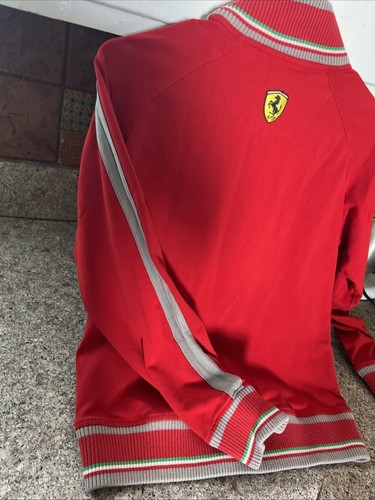 Ferrari Full Zip SF Pullover S.F. Monogram Damen Gr.2 SELTEN Y2K Flair - Bild 12 von 14