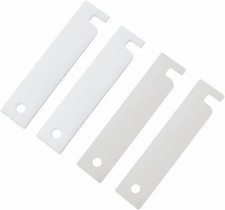 4PCS WE3M51 WE3M52 Clothes Dryer Teflon and Nylon Drum Bearing Slide Replacem...