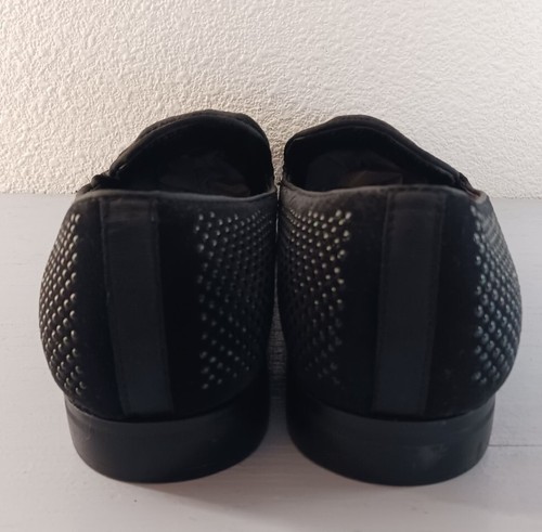 Stacy Adams Herren Schuhe Swagger Nieten Slipper Schwarz 25228-001 Größe 11 - Bild 6 von 10