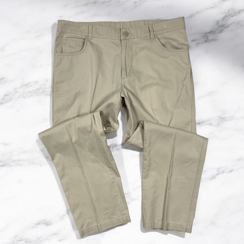 Columbia Brownsmead Five-Pocket Pants Size 38X30 Mens Chino Khaki Fossil Tan