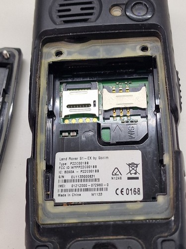 Teléfono móvil resistente para exteriores Land Rover by Sonim S1 defectuoso - Imagen 11 de 11