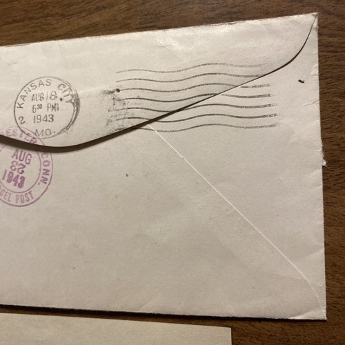 De colección 1943 Doctor Dr Joseph G. Webster M.D. Bill médico Kansas City Missouri P5c - Imagen 10 de 18
