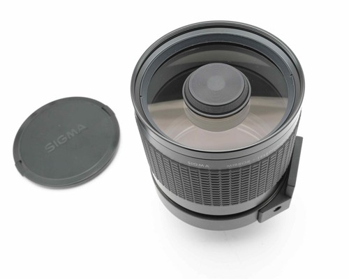 Sigma Mirror Telephoto 600mm f/8 Lens Canon FD Mount Caps Hood (#18155) - Picture 10 of 19