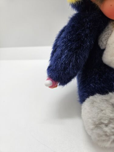 Htf 7in Monchhichi Sekiguchi Penguin Doll W/ Tags - Picture 3 of 13
