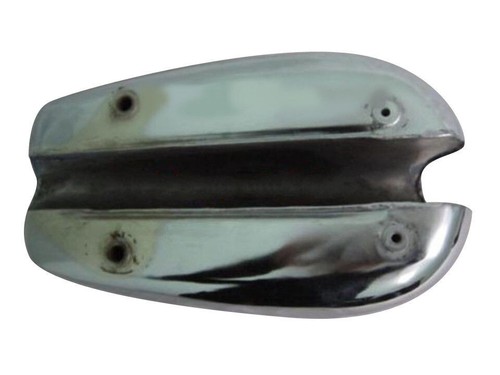 BSA A65 Thunderbolt Blue Painted Chrome Gas Fuel Petrol Tank (Brand New) - Picture 5 of 6