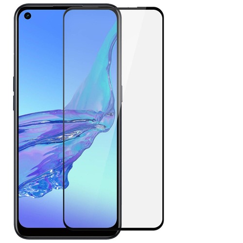 PELLICOLA IN VETRO TEMPERATO CURVO PER OPPO A73 5G VETRINO DI PROTEZIONE A 73 9D