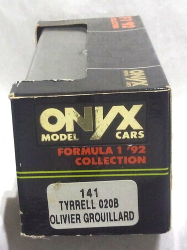 Kar Oynx- 1992 Formula 1 Collection - Tyrrell 0208 - Blue - Oliver Grouillard - Picture 3 of 4