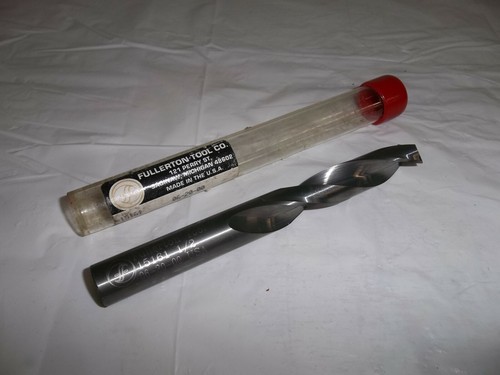 FULLERTON 15161 INDUSTRIAL HEAVY DUTY ROTARY1/2" DRILL BIT METAL MACHINIST - Picture 1 of 8