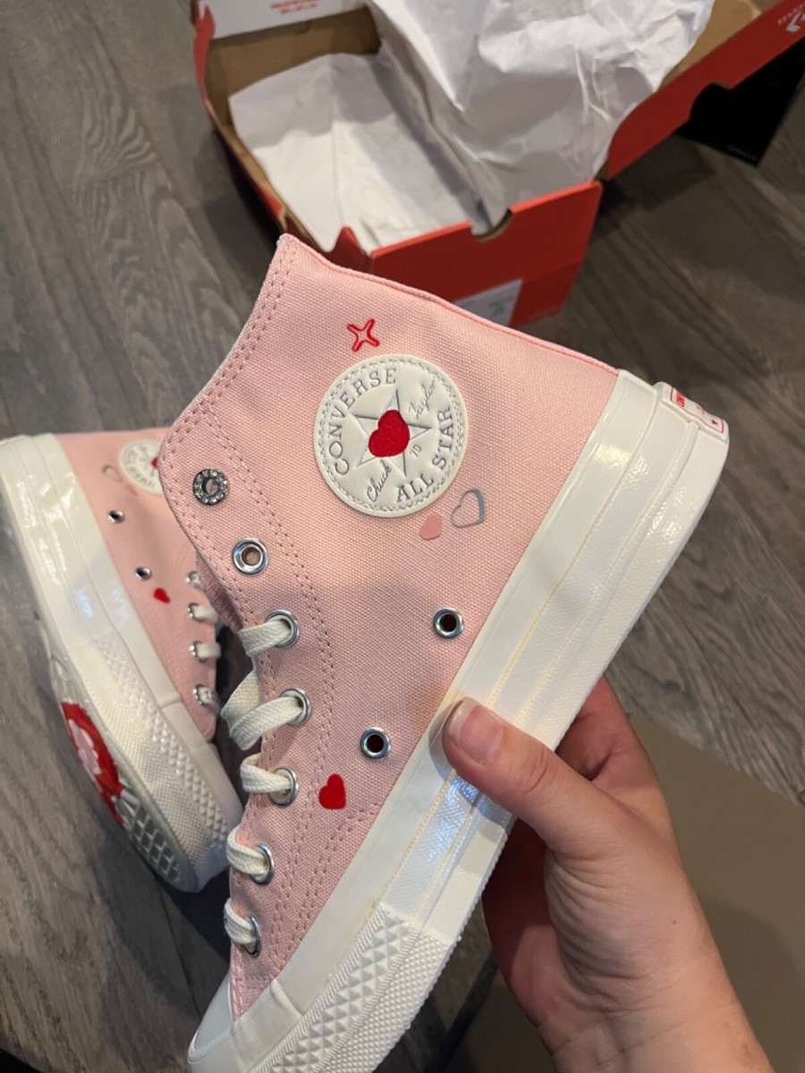 Women CONVERSE Chuck 70 Y2K Heart Valentine's Day Love Shoes