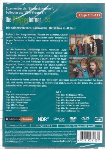 Die Pfefferkörner - Staffel Season 9 - (2 DVD) - Neu / OVP - Bild 2 von 2