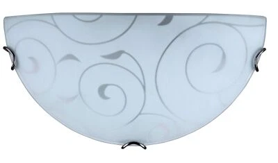 Rabalux 3851 Wandleuchte Harmony Lux, E27, silber-weiß, rund, Standard, ø300mm - Bild 1 von 3