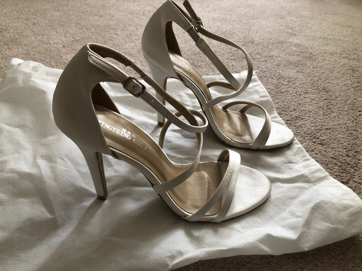 White heels ebay 2025