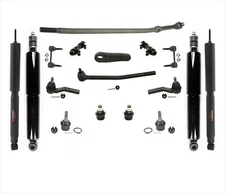 Drag Link Tie Rod B. Joints Shocks Pitman Arm & Links For E150 E250 E350 08-14