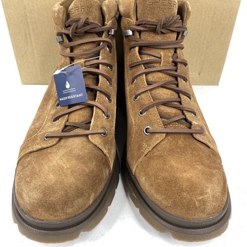 Sperry Watertown Ltt Outdoor Stiefel Herren Hellbraun Leder Wildleder Wasserabweisend - Bild 3 von 11