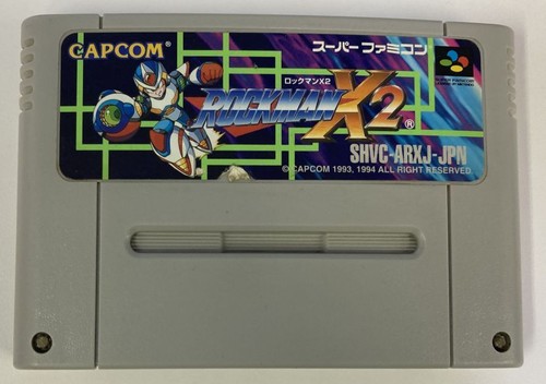 Nintendo Super Famicom SFC RockMan X2 Japan Version Cartridge Only 0297 SP