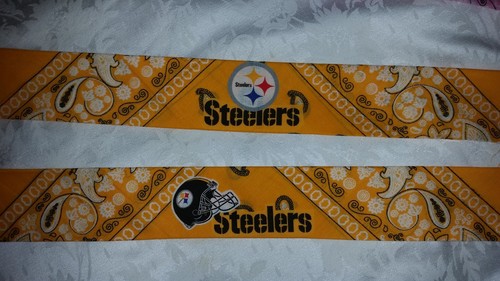 PITTSBURGH STEELERS BANDANA BAND - Picture 3 of 6