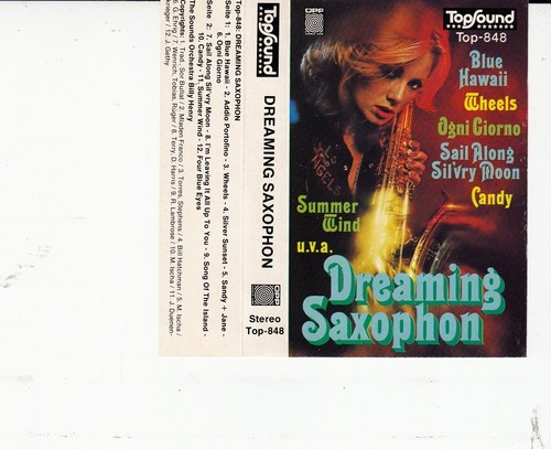 K7 AUDIO (TAPE) THE SOUNDS ORCHESTRA BILLY HENRY *DREAMING SAXOPHON*