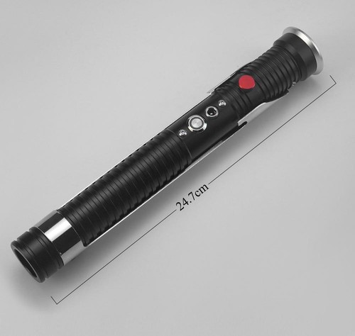 80cm Rgb Metal Little Lightsaber 16 Colors 3 Sound Fonts Laser Sword Cosplay - Picture 23 of 24
