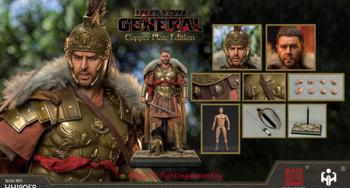 HAOYUTOYS HH18058 Roman General Copper Armor Edition 1/6 HAOYUTOYS HH18058 Roman General Copper Armor Edition 1/6