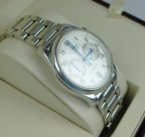 Reloj Hombre Longines Master Collection Cronógrafo Acero Inoxidable B9679 - Imagen 2 de 14