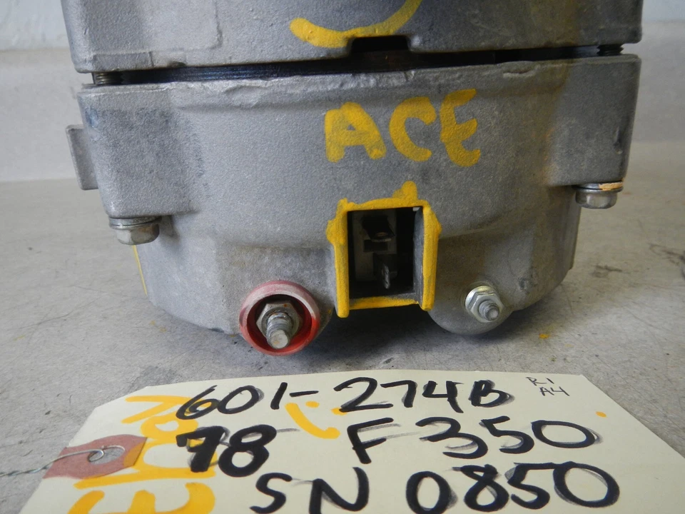 76-78 Ford F-Series E-Series Mustang 73-77 Lincoln Mercury 90 amp Alternator Foto 4 de 4