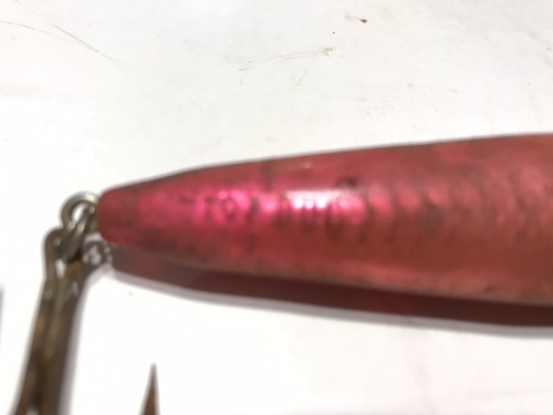 Vintage L&S Top Dog Collectible Lure Fishing Topwater Pink Lure - Picture 4 of 7