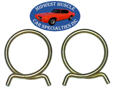 2 O.d. Corbin Style Spring Wire Heater Radiator Hose Clamps For Chrysler 2pc Lc