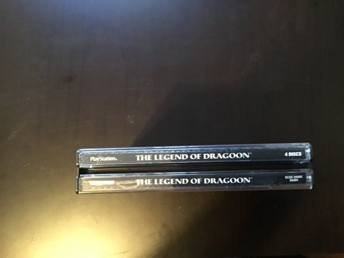 The Legend of Dragoon PlayStation Black Label PS1 4-disc set - Picture 2 of 4