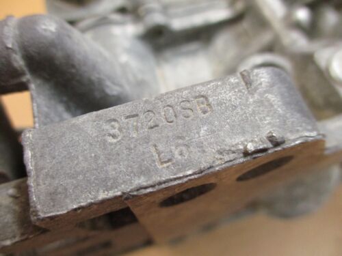 1966 67 Chevrolet Corvette 327 Carter AFB Carburetor 3720SB Date code L6 - Picture 2 of 8