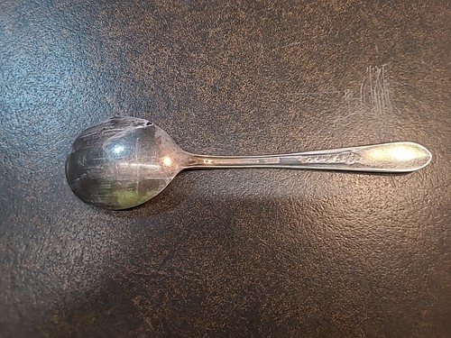 Priscilla aka Lady Ann Original Rogers Silverplate Teaspoon - Picture 4 of 8