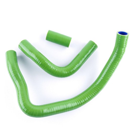 Green For Kawasaki Ninja Zx10r 2004 05 06 2007 Silicone Radiator Coolant Hose - Picture 2 of 7