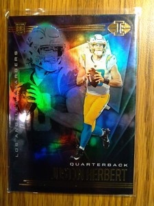 JUSTIN HERBERT 2020 PANINI ILLUSIONS ROOKIE RC #7 CHARGERS NFL OREGON DUCKS --