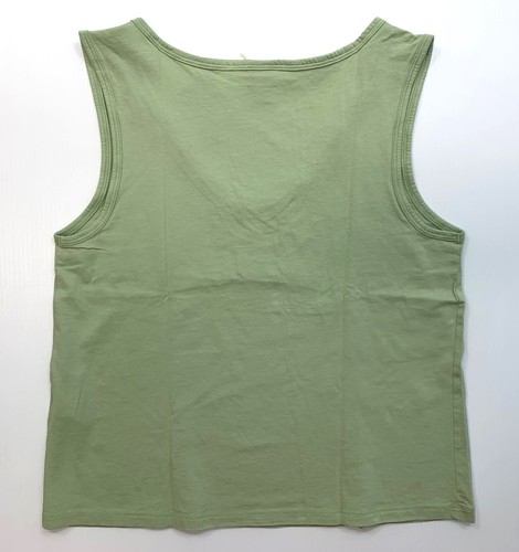 Women's PATAGONIA Regenerative Organic Cotton Tank Top #42190 SALVIA GREEN - Picture 2 of 2
