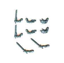 40k Space Marines Sternguard Sword, Power Fist, and Pistol Bits x8