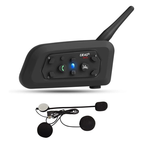 EJEAS V6pro+ Motorbike Bluetooth Intercom,