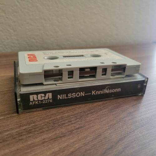 Original Knillsson by Harry Nilsson Cassette Tape 1977 Paper Label Dolby - Picture 2 of 4