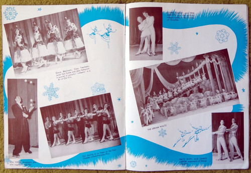 Icetime de 1948 Rockefeller Center Teatro Original Programa Vintage Sonja Henie - Imagen 2 de 5