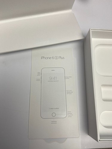 Apple iPhone 6s Plus 64GB Space Gray Original Retail Box Only with Papers - 第 4/4 張圖片